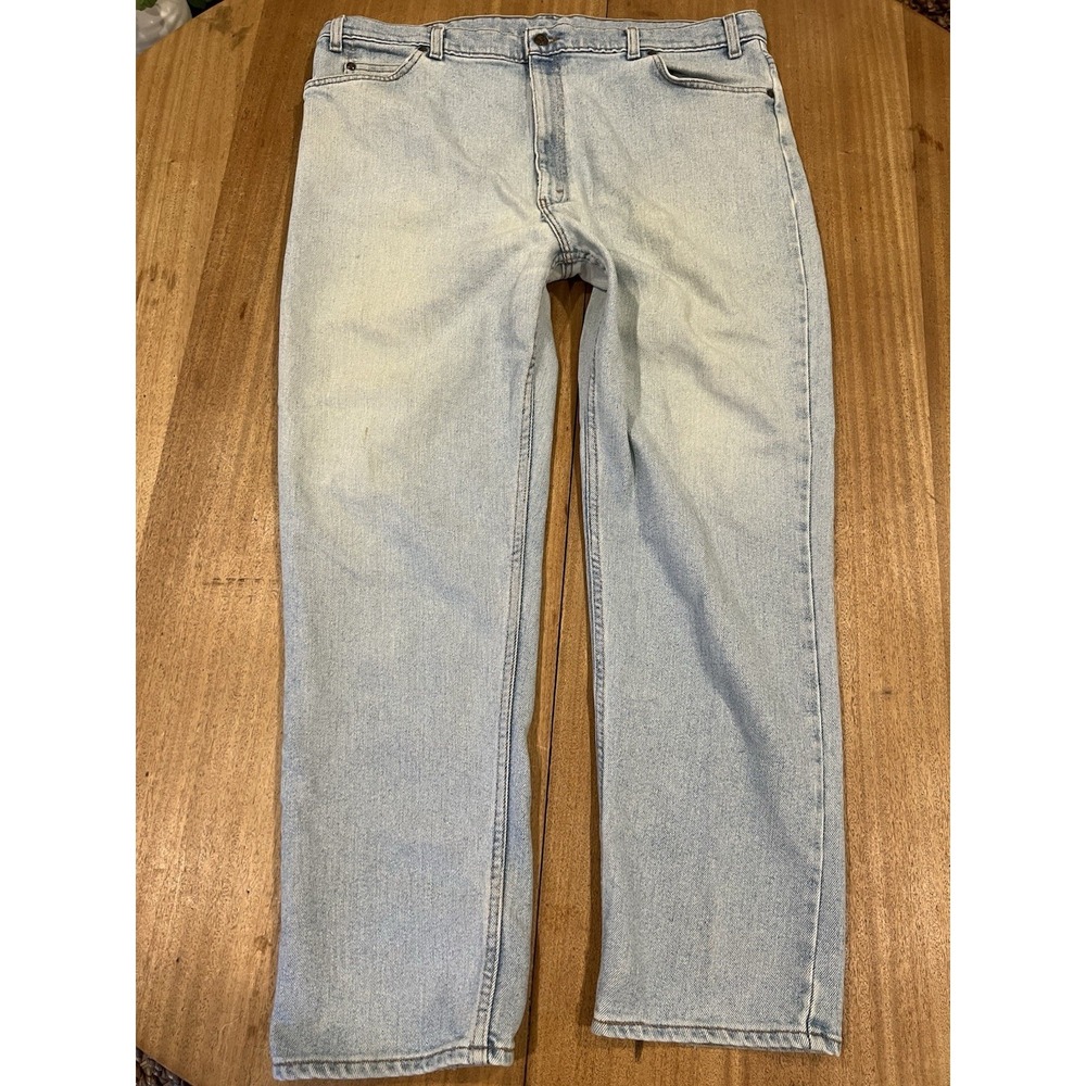 Vintage 90s  Levis‎ 540 Flex Blue Jeans 42(40) X 30  Brown Tab Made in USA
